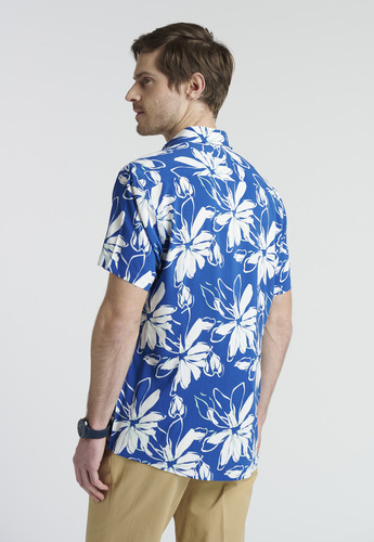 Camisa Ermirna Azul Ss2025 New Man
