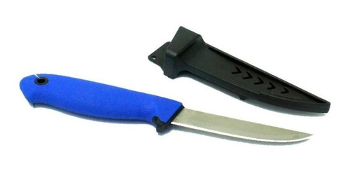 Cuchillo Fileteador Con Funda Para Pesca Hogar Y Camping