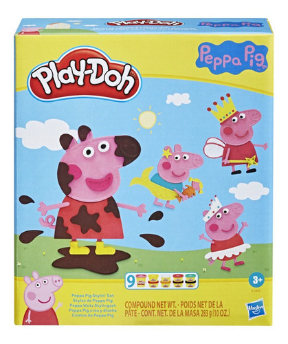 Masas Y Plastilinas Play-doh Size Creation Peppa Pig Color Multicolor