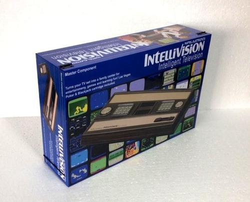Imagem 1 de 10 de Caixa Vazia Para Console Intellivision De Madeira Mdf
