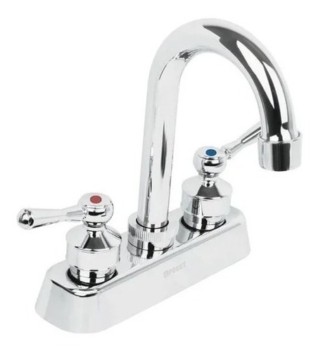 Mezcladora Plástica P/lavabo, Cuello Tipo Bar, Palanca 45513