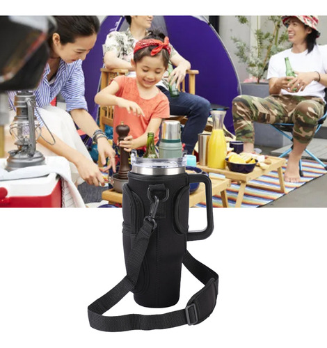 Bolsa Con Asa Para Botellas De Agua, Antideslizante, Portáti