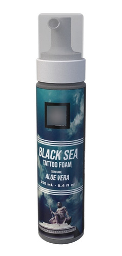 Black Sea Tattoo Foam 250ml Espuma Para Tatuajes Premium