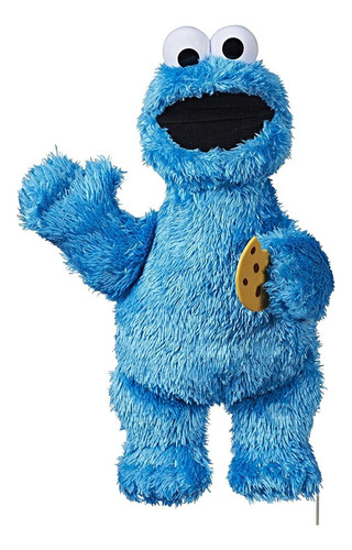 Brinquedo De Pelúcia Sesame Street Feed Me Cookie Monster 33