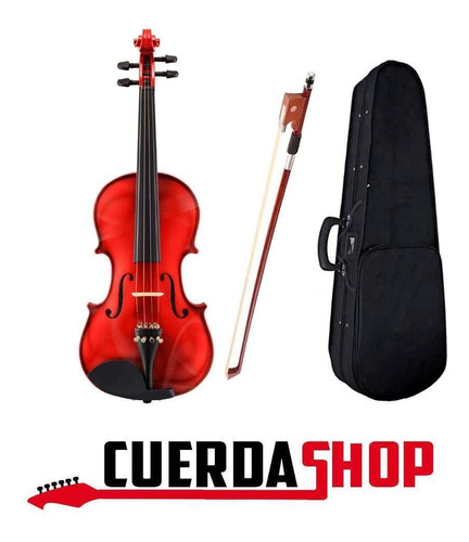 Violin Estudio 3/4 1/2 1/4 1/8 Stradella Arco Resina Estuche