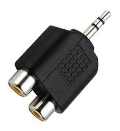 Kit Atacado 10 Adaptador Conector P2 2 Rca Femea Le-5508