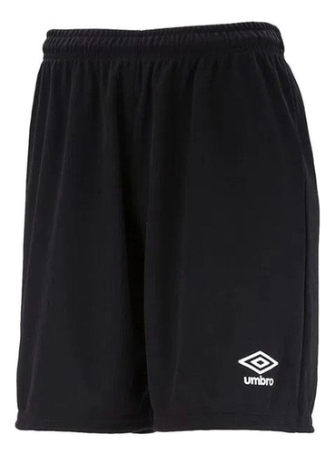 Umbro Bermuda Hombre - Bermuda Plana Negro