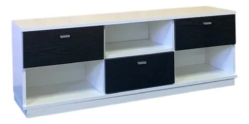 Mueble De Tv Rack Moderno Smart Tv Cagliari 03 Bajo