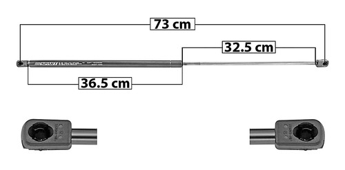 Amortiguador Cofre C/garantía Spart S40 2005 - 2011