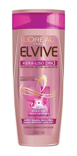 Elvive - Shampoo - Keraliso - 200 Ml
