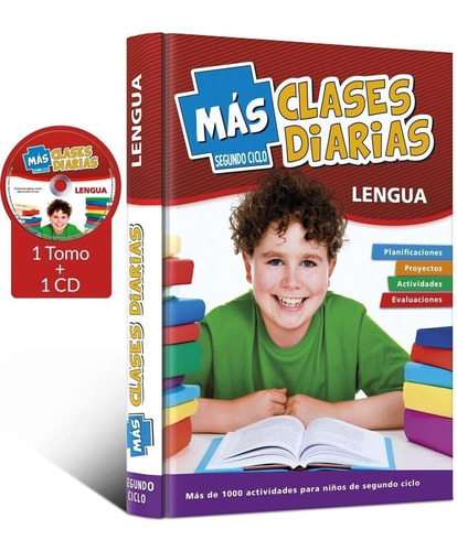 Libro Enseñanza Primaria Más Clases Diarias Lengua 2 Circulo