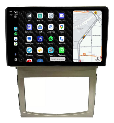 Multimidia Hyundai Veracruz 9p Android Carplay 4/64gb + Ré