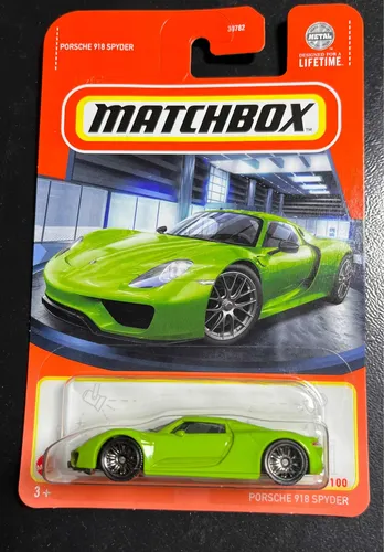 Matchbox Porsche 918 Spyder 2024 1:64 Miniatura Metal