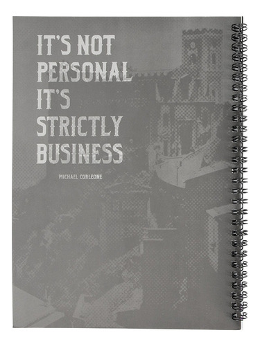 Libretas El Padrino Profesionales De Rayas - Geek Industry
