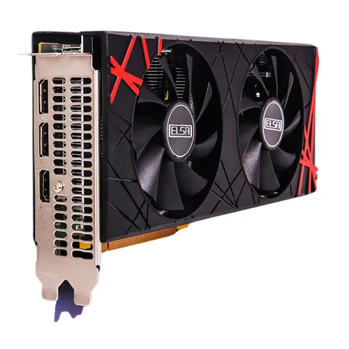 Placa De V deo Amd Rx 580 8gb Elsa