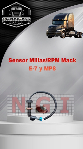 Sensor De Millas Rpm Mack Mp8