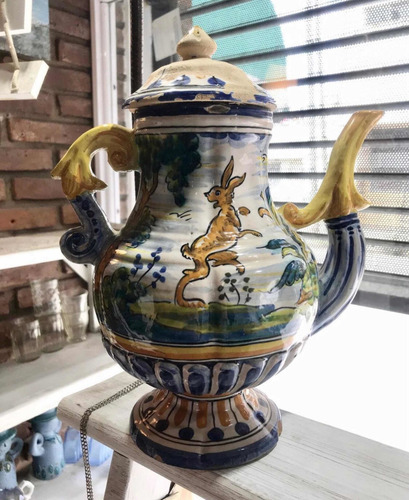 Cafetera Talavera Cerámica Española 28 Cm