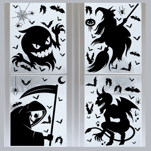 8 Pegatinas De Ventana Aterradoras Y Espeluznantes Para Deco