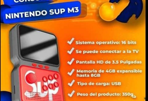 Consola M3 Regalo De Niño Jesús Navidad Oferta!!