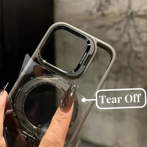 Luxury Magnetic Case With Metal Ring Holder For | MercadoLivre