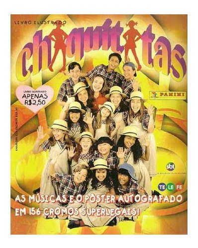 Álbum Chiquititas 1998 - Incompleto - Faltam 27 Figurinhas (Usado)