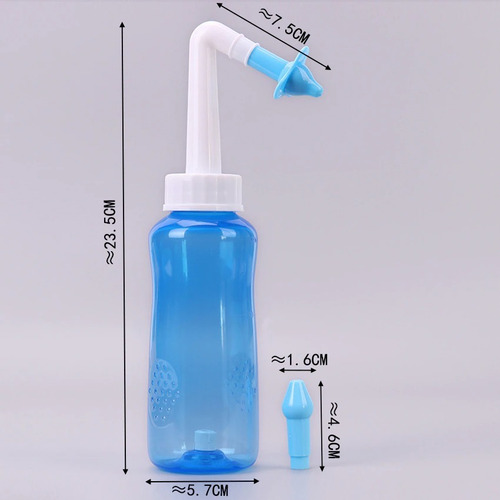 Higienizador Nasal Lavador De Nariz Limpeza Eficiente 300ml