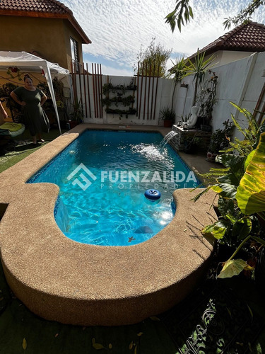 Casa En Venta De 3 Dorm Con Piscina En Puente Alto