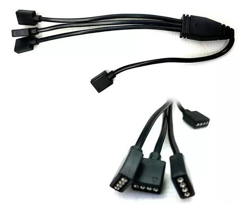 Cable Splitter Rgb Argb 3 Divisiones Teros Te-7051n 4 Pines