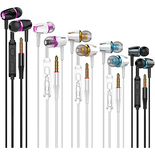 Auriculares Con Cable Para iPhone, iPad, iPod, Mp3/4, Pc Y P