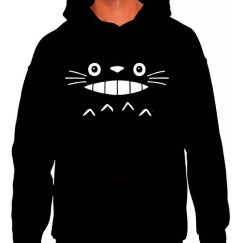 Buzo Saco Hoodie Capota Mi Vecino Totoro Anime Unisex Adulto