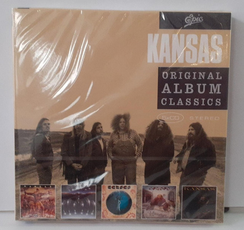 Kansas Original Album Classics 5 Cd´s Set Importado