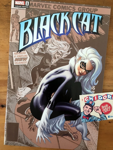 Comic - Black Cat #1 Cover A Variant Scott Campbell