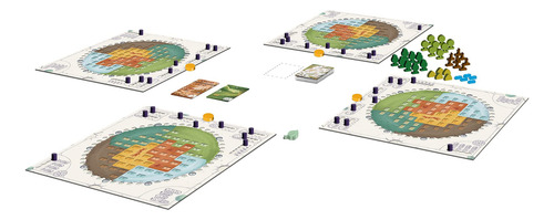 Juego De Mesa De Estrategia Abstracta Para 1 A 4 Jugadores