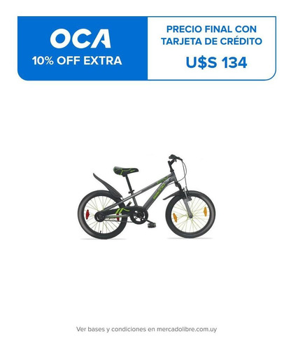 Bicicleta Baccio Bambino R20 Dlx