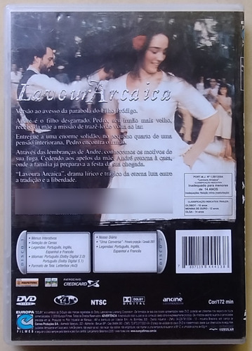 Dvd Lavoura Arcaica Selton Mello (impecável) Dvd Duplo (Usado)
