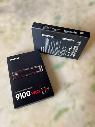 Ssd Samsung 9100 Pro 2tb M.2 2280 Pci-e 5.0 Gen5 X4 Nvme 2.0 Taxa De Transferência 14700mbps - Modelo Mz-vap2t0b/am