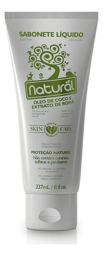 Suavetex sabonete líquido natural óleo de coco romã 237ml