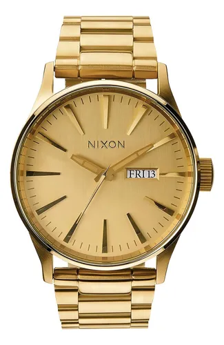 Reloj dorado nixon hotsell