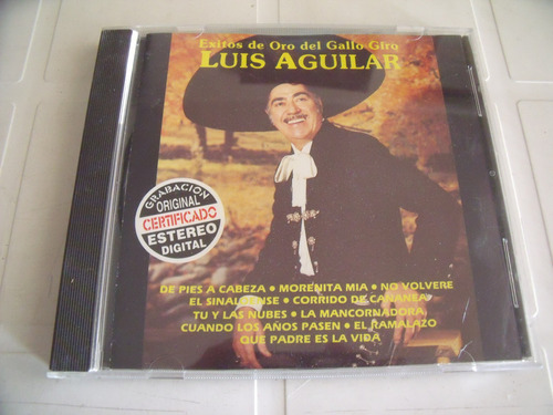 Cd Luis Aguilar Exitos De Oro