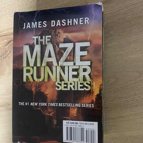 Colección Libros The Maze Runner Series - James Dashner -