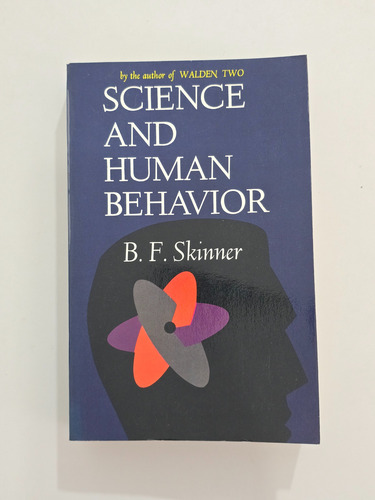 Livro Science And Human Behavior, B. F. Skinner, Em Inglês (Usado)