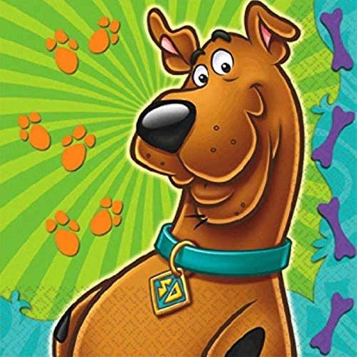 Scooby-doo Beverage Napkins [16 Por Paquete]