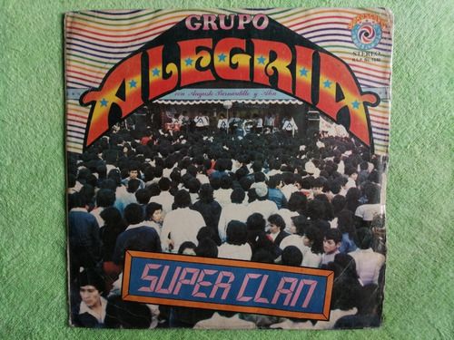 Eam Lp Vinilo Grupo Alegria De Huancayo Super Clan 1986 Peru