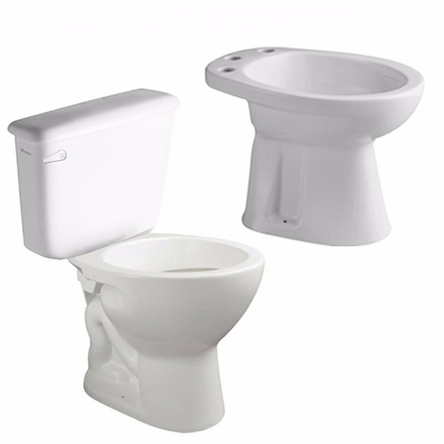 Ferrum Andina Combo Inodoro Largo + Deposito + Bidet