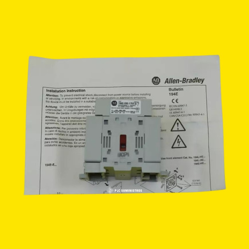 Allen-bradley 1794e-e63-1753 Interruptor Seccionador