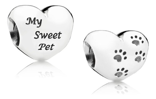 Charm Huella Mascota My Sweet Pet 100% Plata 925