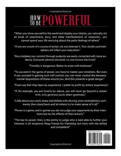 Libro: How To Be Powerful: Understand And 48 Laws Of Power 2