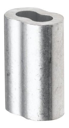 Manguito Aluminio Para Cuerda Alambre Cable 1 4  Diametro 25