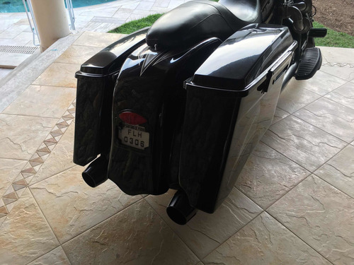 Harley-davidson Road King Totalmente Customizada Show De Bik