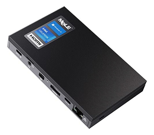 Mini Pc Mele Celeron N5105 8gb 256gb Windows 11 Pro-negro